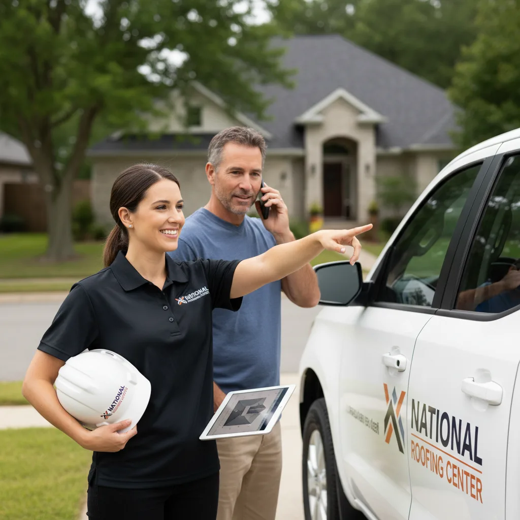 National Roofing Center customer support in Van Meter